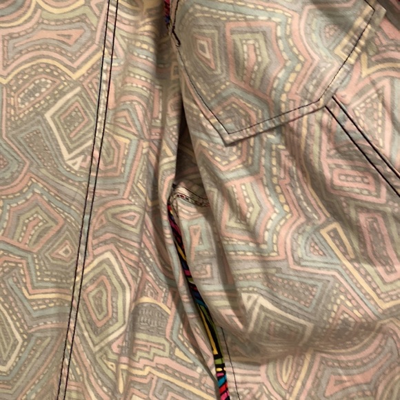 Chico’s Multicolored Utility Jacket - Size 3 - Picture 9 of 9